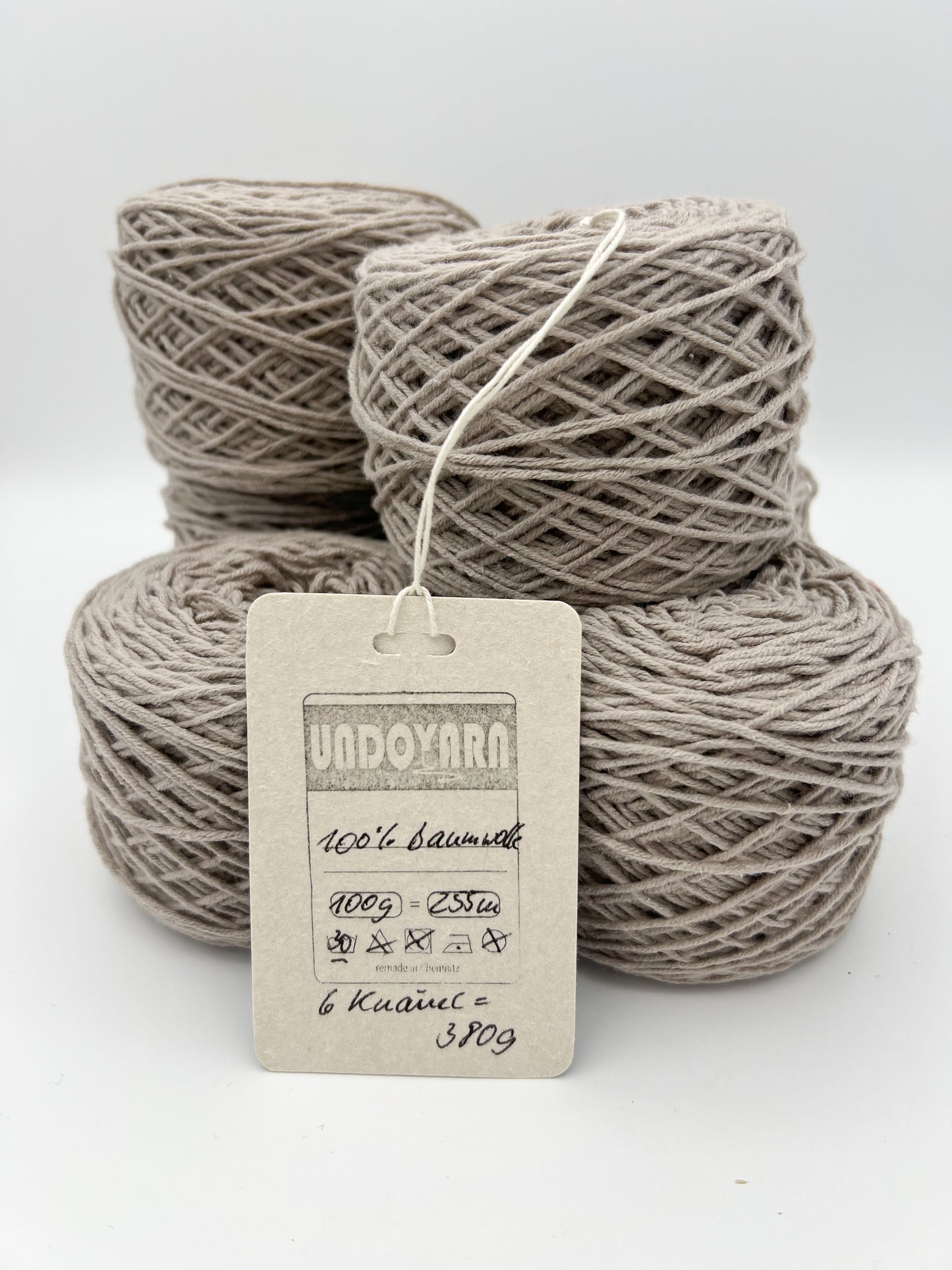 UNDOYARN - Baumwollgarn Greige - 380g