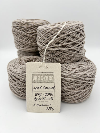 UNDOYARN - Baumwollgarn Greige - 380g
