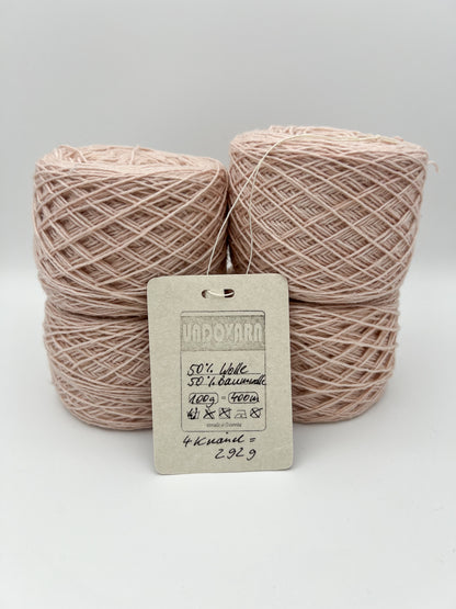 UNDOYARN - Puderosa Wolle und Baumwolle -  292g