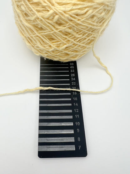 UNDOYARN - Vanillegelbe Baumwolle - 388g