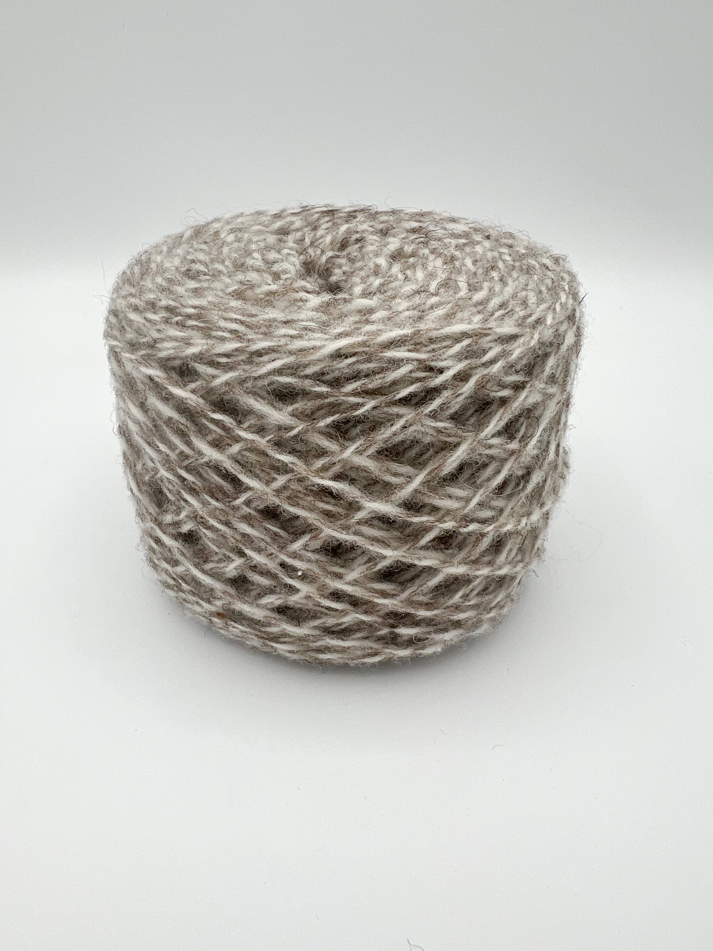 UNDOYARN - melierte Wolle in Taupe - 290g