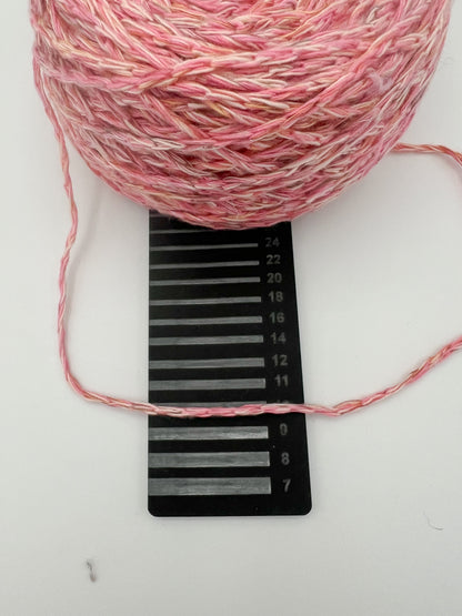 UNDOYARN - Baumwolle in rosa-melange - 500g