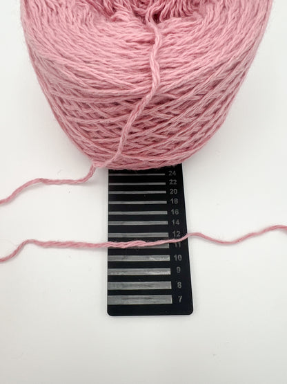 UNDOYARN - Garn Altrosa mit Baumwolle und Angora - 265g